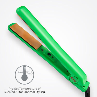 1 Inch Ceramic Hairstyling Iron - Lime To Wow